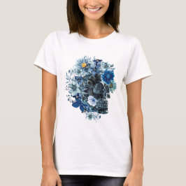 Camiseta Feminina Blue Reverie Skull