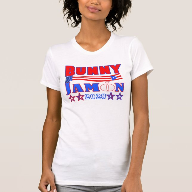 camiseta feminina bunny jamon 2028 (Frente)
