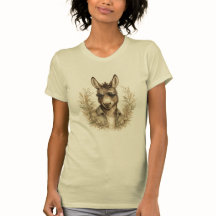 Camiseta Feminina Burro Legal