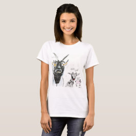 Camiseta Feminina - Cabras, Engraçado