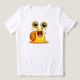 Camiseta Feminina Caracol Coração Feliz