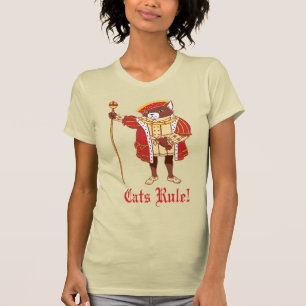 Camiseta feminina Cats Rule