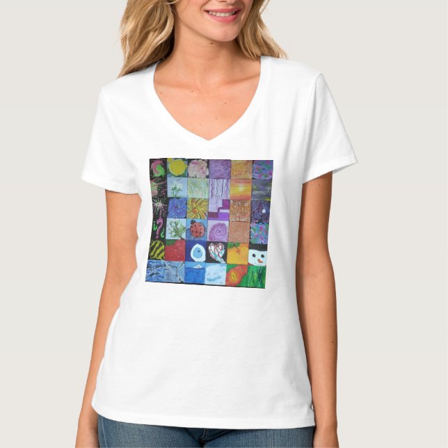 Camiseta Feminina Chaos 36 Mini Drop (Frente)