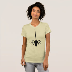 Camiseta Feminina Chic Hanging Spider - Artística