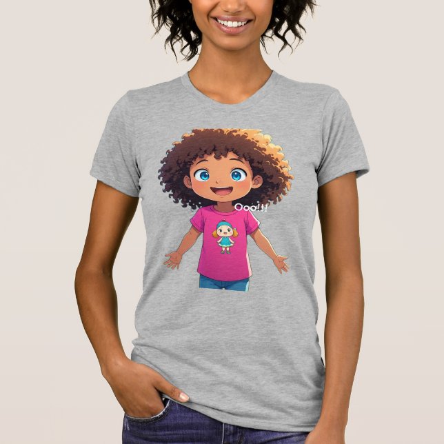 Camiseta feminina cinza (Frente)