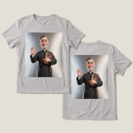 Camiseta Feminina Cinza Padre