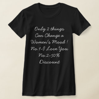 Camiseta Feminina Citação Engraçada