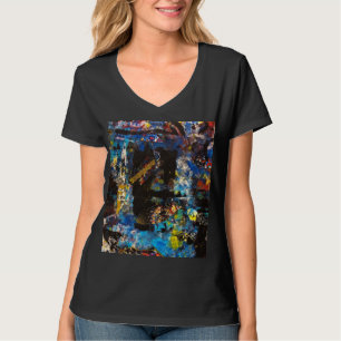 Camiseta feminina Collage