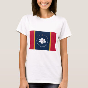 Camiseta Feminina com a Bandeira do Estado do Miss
