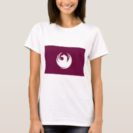 Camiseta Feminina com Bandeira de Phoenix, Arizona