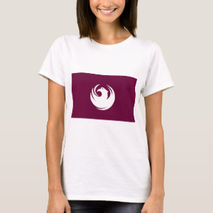 Camiseta Feminina com Bandeira de Phoenix, Arizona