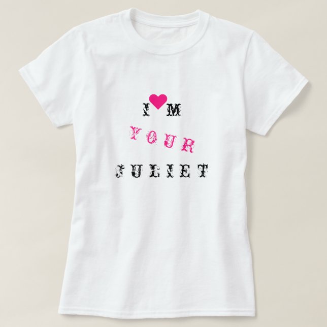 Camiseta Feminina com Texto Atraente (Frente do Design)