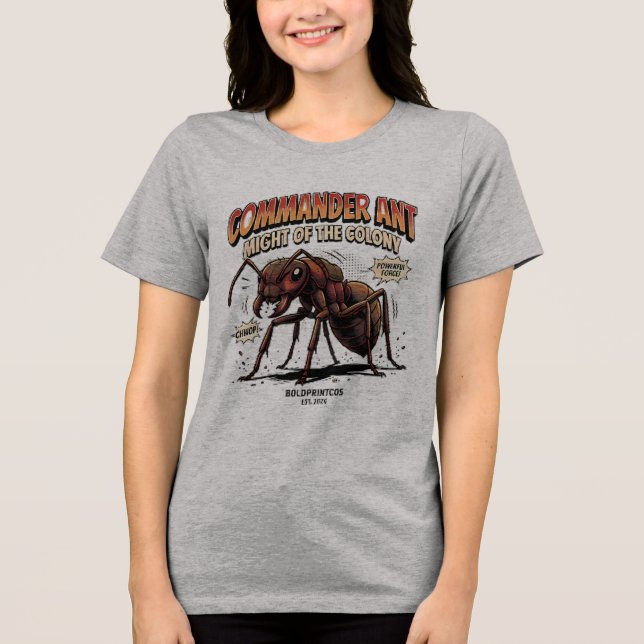Camiseta Feminina Commander Ant (Frente)