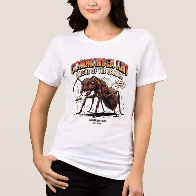 Camiseta Feminina Commander Ant (Frente)