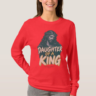 Camiseta Feminina Cristã Filha de um Rei