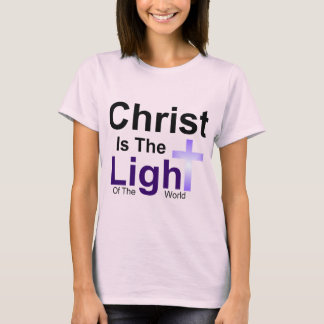 Camiseta Feminina Cristo É A Luz