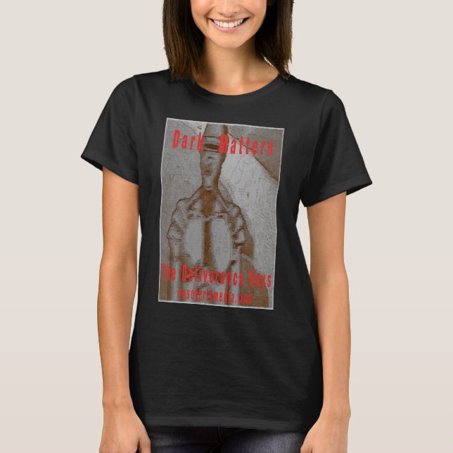 Camiseta feminina "Dark Matters" (Frente)