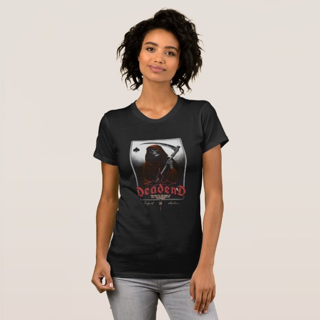 Camiseta Feminina Dark Muse "Deadly" Reaper - Ethe (Frente Completa)