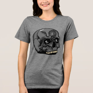 Camiseta Feminina de Caveira
