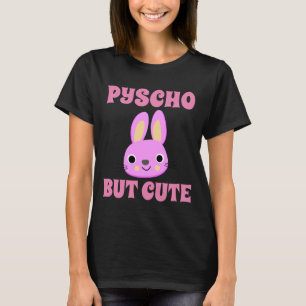 Camiseta feminina de COELHO FOFO MAS PSICÓTICO