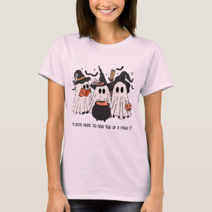 Camiseta Feminina de Halloween – Trio de Bruxas Fa