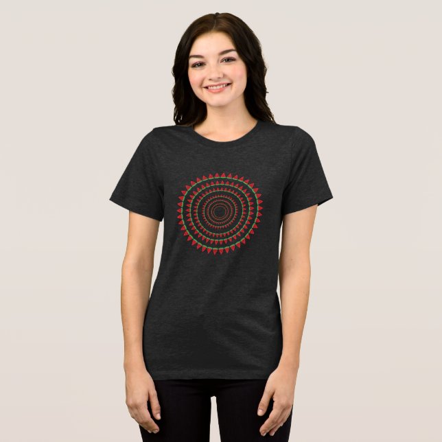 Camiseta Feminina de Melancia de Verão  (Frente Completa)