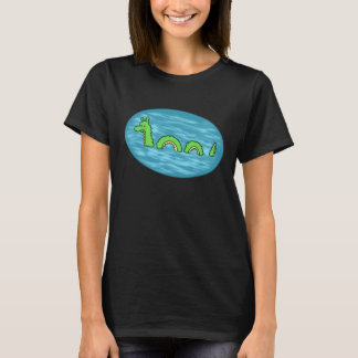 Camiseta Feminina de Monstro Marinho