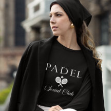 Camiseta Feminina de Padel – Padel Social Club Pre