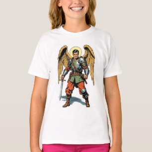 Camiseta Feminina de St Michael Estilo Retro de HQ