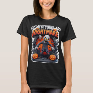 Camiseta Feminina de Sublimação para Halloween - C