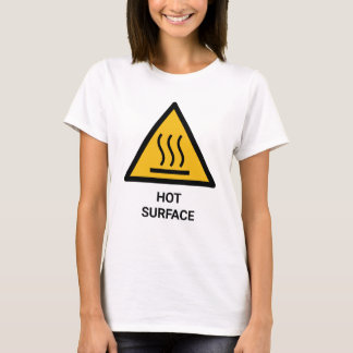 Camiseta Feminina de Superfície Quente Engraçada S
