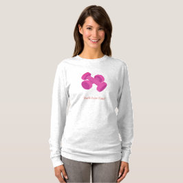 Camiseta Feminina de Treino Construída ao Longo do