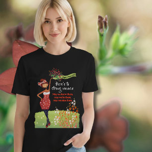 Camiseta Feminina Dia das Mulheres Pontos Vermelho