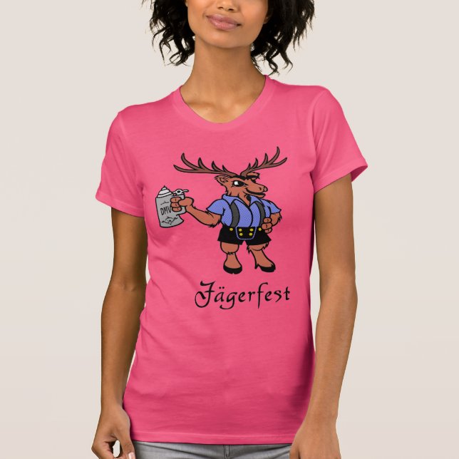 Camiseta feminina DMV Jägerfest (Frente)