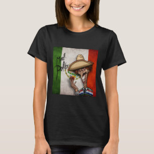 Camiseta feminina do Cinco de Mayo, MAD Poker