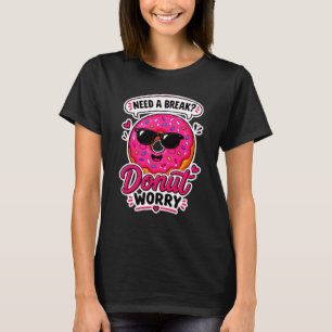 Camiseta Feminina Donut Worry