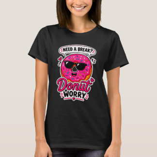 Camiseta Feminina Donut Worry