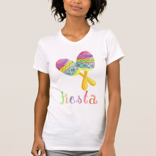 Camiseta feminina dos Cinco de Mayo mexicanos