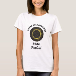 Camiseta Feminina Eclipse Solar Total 2026 Totalid
