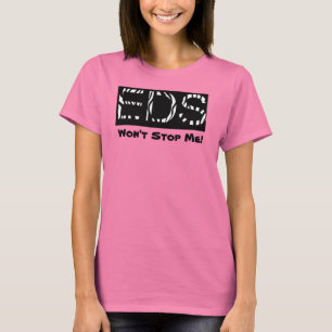 Camiseta feminina EDS Won't Stop Me