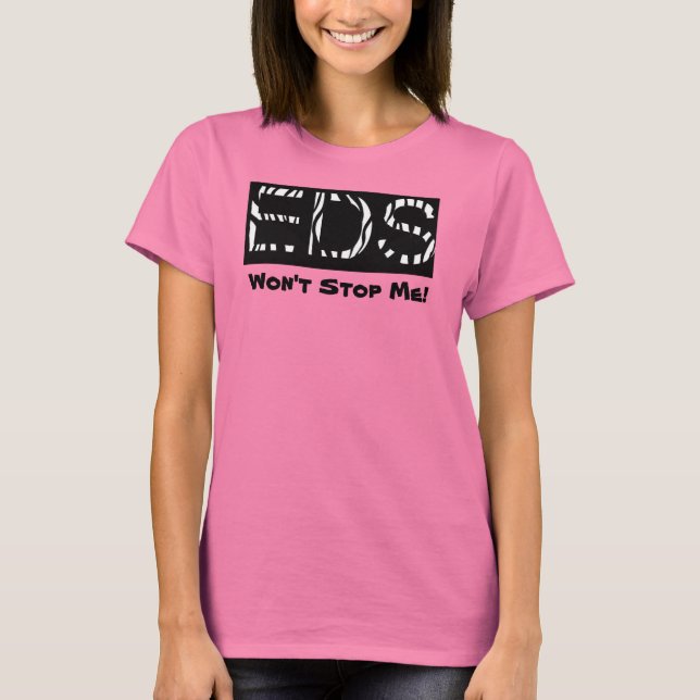 Camiseta feminina EDS Won't Stop Me (Frente)