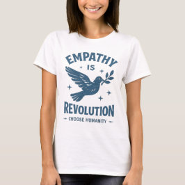 Camiseta Feminina Empatia é Revolução Ativista Vin