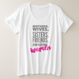 Camiseta Feminina Empoderada Plus Size
