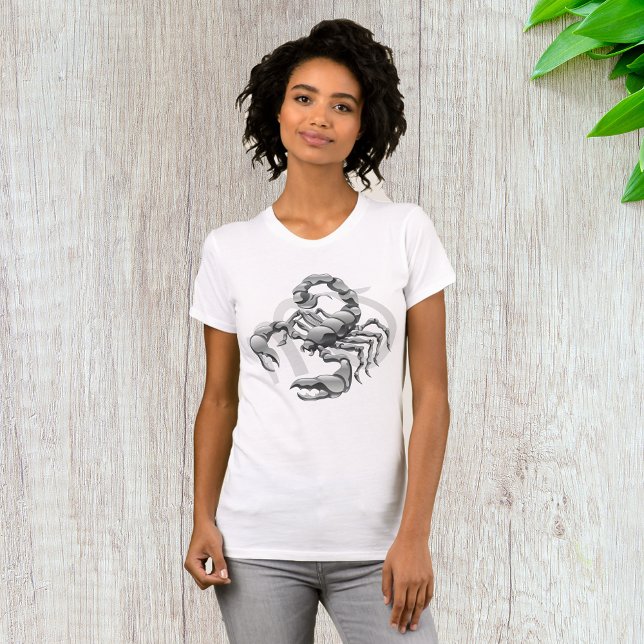 Camiseta Feminina Escorpião (Criador carregado)