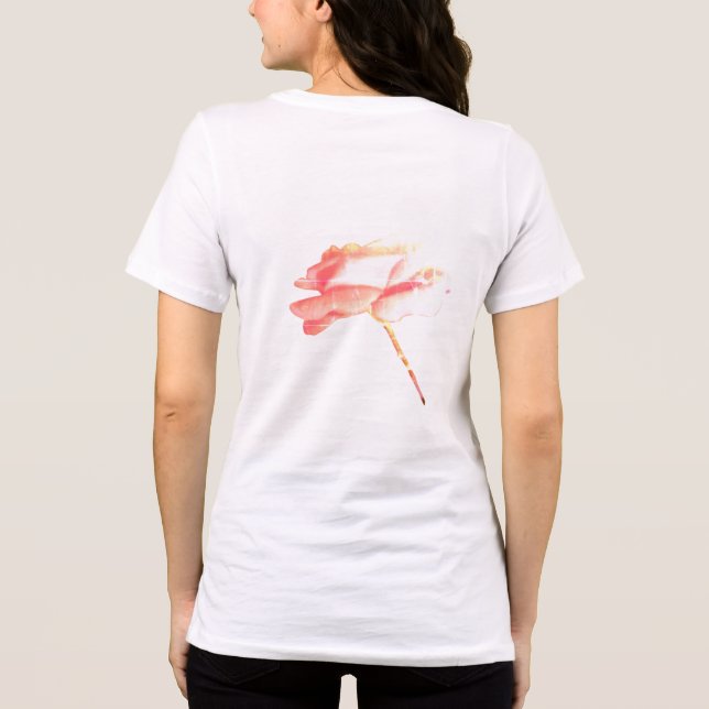 Camiseta FEMININA ESTILO TRI BLEND BELLA DESIGN (Verso)