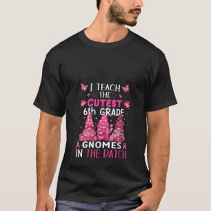 Camiseta Feminina Eu Ensino as Gnomos Mais Fofos H