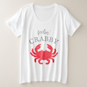 Camiseta Feminina Feelin Crabby