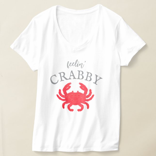 Camiseta Feminina Feelin Crabby (Postura )