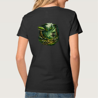 Camiseta feminina Forest disc