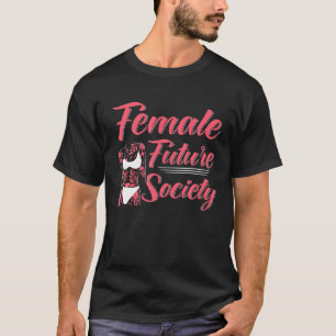 Camiseta Feminina Futura Sociedade Floral Direitos das Mulh